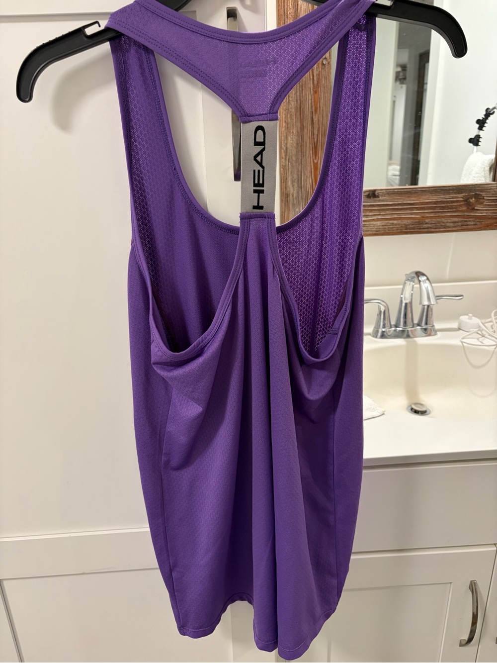 Head Purple Racerback Performance Tank Top - Picture 3 of 3
